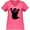 Hot Pink, variant on Inktastic Happy Halloween Cute Ghost Women's Plus Size V-Neck T-Shirt
