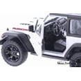 thumbnail image 5 of 2018 Jeep Wrangler Rubicon Hard Top, White - Kinsmart 5412DK/WT - 1/34 scale Diecast Model Toy Car (Brand New but NO BOX), 5 of 6