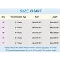 thumbnail image 3 of TBWNWG Girls Dresses Toddler Children Long Sleeve Point Prints Bowknot Dress Clothes for Stylish Young Girls,Size 6-7 Years, 3 of 9