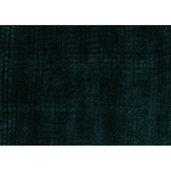 Ahgly Company Machine Washable Indoor Rectangle Abstract Turquoise Blue Modern Area Rugs, 2' x 4'