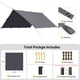 thumbnail image 2 of Lona Impermeable Portátil FREE SOLDIER 3×3,2m para Camping, 2 of 9