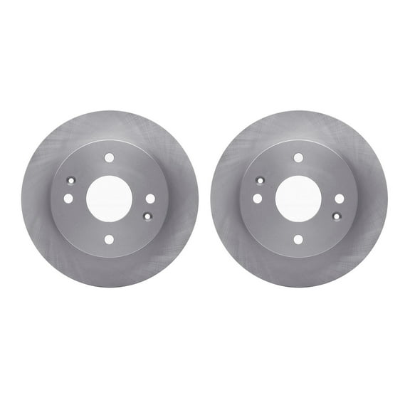 Dynamic Friction Company Rear Brake Rotors 6002-58007