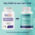 thumbnail image 3 of BESTVITE Berberine 500mg (120 Vegetarian Capsules) - No Fillers - No Stearates - Vegan - Gluten Free - Non GMO, 3 of 7