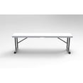 thumbnail image 1 of Ontario Furniture 3 Foot Bench Folding Plastic, Sturdy Strong Frame, Perfect for Entertaining a Crowd or Everyday use Both Indoor and Outdoor, Legs are fold-able for Easy and Convenient Storage, 9x36, 1 of 6