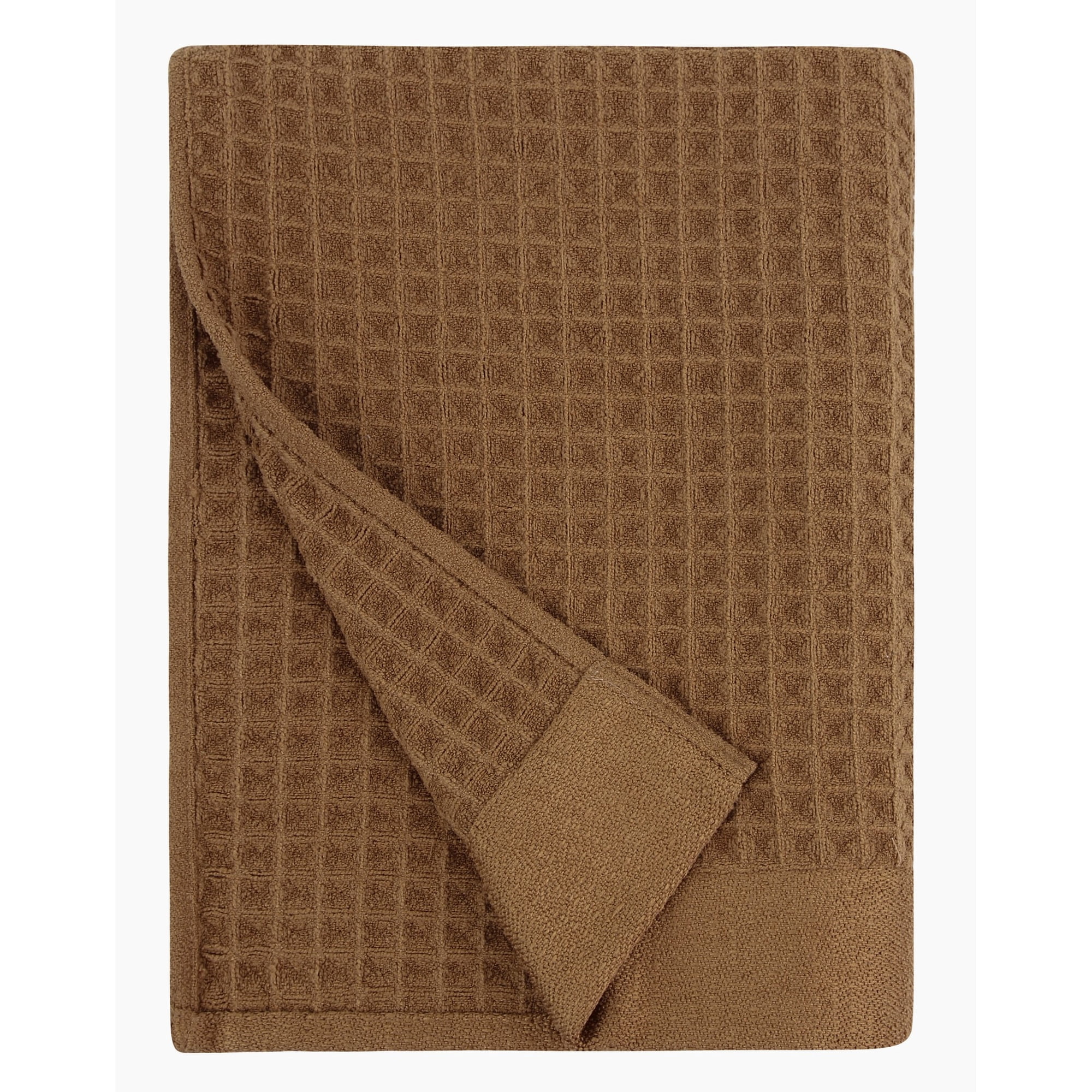 Fabreware FBT-007-T-2 Tobacco Brown Microfiber Bath Towel -2pc
