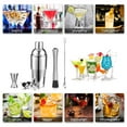 thumbnail image 1 of stanreset 6Pcs Cocktail Shaker Set Stainless Steel Drink Shaker Bar Set Bartender Kit, 1 of 6