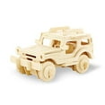 thumbnail image 2 of LEEYNEER Wooden Simulation Sports Car Assembly Puzzle Model 3D Car Puzzles Block Educational Toy Gift for Kids, 2 of 8