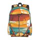 thumbnail image 2 of Disketp Vintage Beach Sunset Mochila Escolar de Gran Capacidad y Peso Ligero, Mochila de Viaje Ideal para Escuela, Trabajo y Uso Diario, Cómoda y con Estilo, 2 of 8