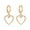 esrring 697, variant on Small Gold Hoop Earrings Set for Women Hollow Heart Earrings Minimalist Piercing Studs Trendy Earrings Hypoallergenic Creative Drop Earrings Jewelry Gifts Deals of the Day
