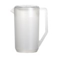 thumbnail image 1 of Jarra con Escala Jarra para Bebidas Versátil con Tapa y Asa Jarra para Refrigerador Jugo 2400 ml transparente, 1 of 9