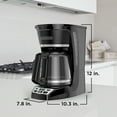thumbnail image 4 of BLACK+DECKER Programmable 12-Cup Drip Coffee Maker, 4 of 15