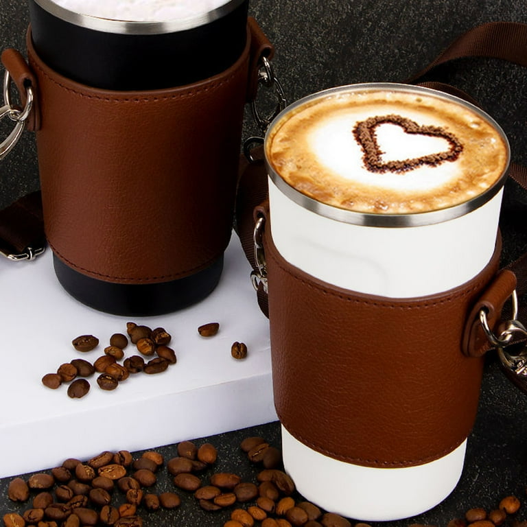 Coffee Cup leather bag
