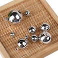 thumbnail image 1 of 5Pcs Christmas Metal Small Bell Tree Pendant Decoration Xmas Party Wind Chimes DIY Material Crafts Accessories Jingle Ornament, 1 of 5