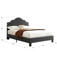 thumbnail image 3 of Wallace & Bay Kirby Queen Upholstered Bed, 3 of 4