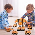 StyleCarry Transforming Robot Toys for Boy Construction Vehicle 5 in 1