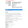 thumbnail image 2 of Front Brake Pad Set - Compatible with 2003 - 2020 GMC Savana 3500 2004 2005 2006 2007 2008 2009 2010 2011 2012 2013 2014 2015 2016 2017 2018 2019, 2 of 2