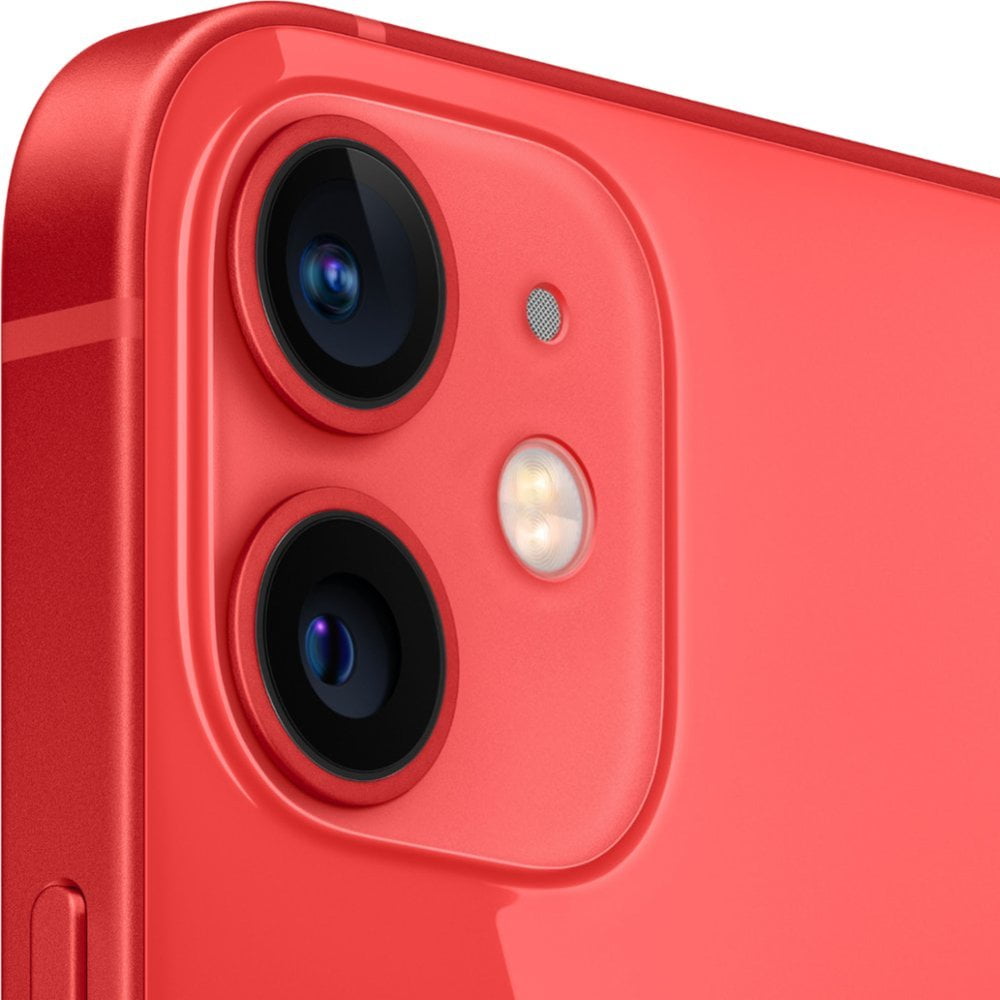 Restored Apple iPhone 12 Mini 128GB Red (Unlocked) (Refurbished 