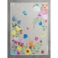 thumbnail image 2 of Maison d' Hermine Jardin D'ete - Fog 100% Cotton Set of 3 Multi-Purpose Kitchen Towel Soft Absorbent Dish Towels Tea Towels Bar Towels Spring/Summer (20 Inch by 27.50 Inch), 2 of 5
