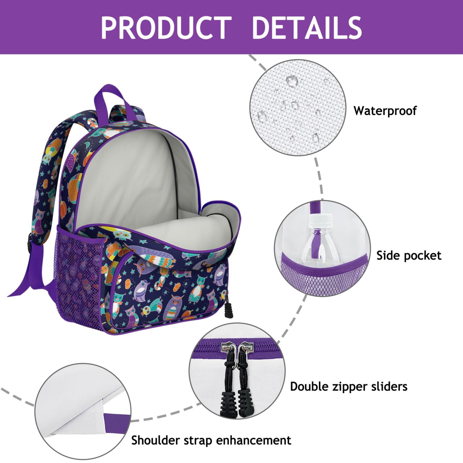 Vintage Puppy Backpack - Ergonomic & Comfortable for All-Day Wear