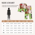 thumbnail image 6 of Lsque Sanrio Pattern Long Sleeve Pajama Set for Women - Soft 2-Piece Sleepwear and Loungewear Set with Pockets, Comfy Nightwear, 6 of 8