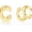 C-Gold Plated, variant on 14K Gold Plated Initial Stud Earrings for Women Hypoallergenic 925 Sterling Silver Letter Earrings Trendy Monogram Jewelry Gifts for Her