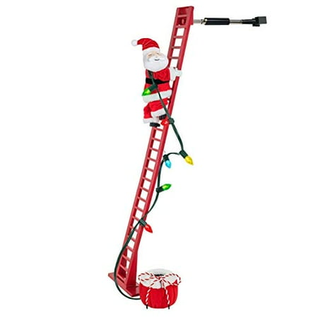 Animated Climbing Santa - Wondershop