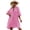 Pink, variant on AJZIOJIRO Women Summer Casual Dress Solid Color Sundress Swing Dresses for Women S-XL