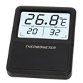 thumbnail image 1 of Aquarium Thermometer, Stick On Fish Tank Thermometer  for Reptile Black,White, 1 of 7
