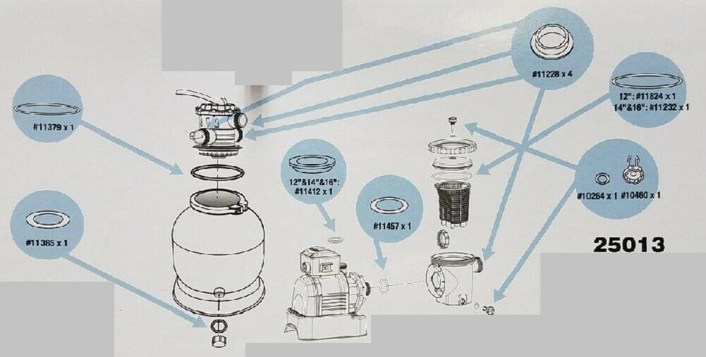 Buy Intex Replacement Gasket and Air Release Valve Set Online at Lowest Price in India. 1074661122