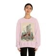 thumbnail image 4 of Brooklyn Bridge Wanderlust Unisex Heavy Blend Crewneck Sweatshirt, 4 of 9