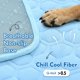 thumbnail image 4 of SISROL Alfombrilla de refrigeración automática para perros y gatos – Almohadilla de refrigeración lavable para mascotas, alfombrilla de refrigeración plegable para perros, manta fresca para interiores, 4 of 6