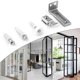 thumbnail image 5 of Bi Fold Door Hardware Set, 2 Packs of Louver Door Hardware, 5 of 5