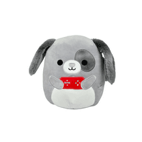 Squishmallow Official Kellytoys 8 inch Katharina the Gray Dog Holding Gamer Remote "I got that" Squad Ultimate Soft Stuffed Toy