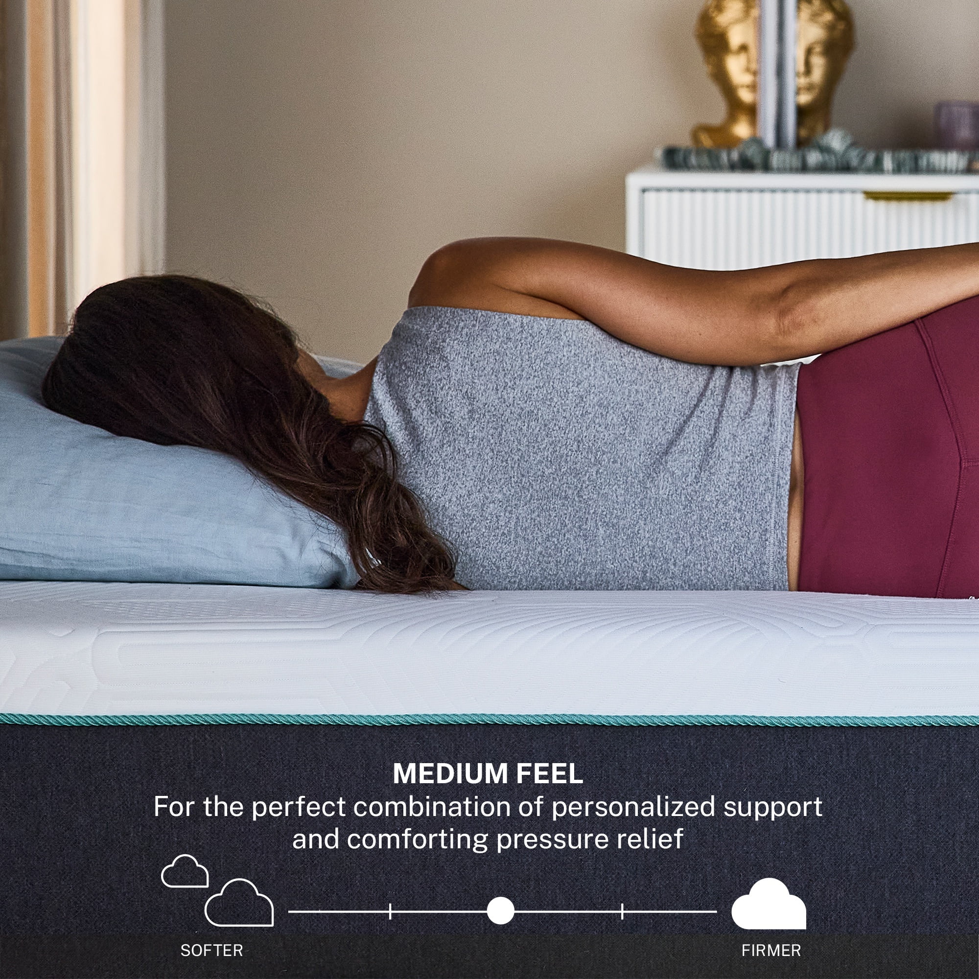 Sleep Innovations 12" Carson Hybrid Mattress, Twin