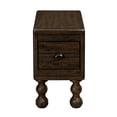 thumbnail image 2 of Yesurprise Narrow End Table, Night Stand with Drawer, Solid Wood Frame Waterproof Modern Minimalist End Side Table with Rivet Decoration for Bedroom Living Room Small Spaces, 2 of 8