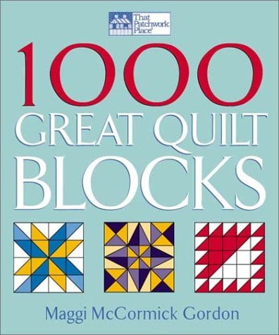 Pre-Owned 1000 Great Quilt Blocks (Hardcover) 9781564774958