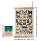 thumbnail image 2 of Marco para colgar pósteres, diseño vintage de mariposas, estilo retro, decoración de pared, 2 of 7