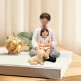 thumbnail image 6 of Heartwarming Family Resin Figurine Set, Adorable Sculptures for Home Decor, Perfect Easter Gifts for Mother's Day, Father's Day and Housewarming, Resin Statues that Celebrate Family Bonds, 4*3*3in, A, 6 of 7