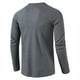 thumbnail image 4 of pstuiky Camisas de manga larga de invierno para hombre, Camisa informal de manga larga con cuello alto y botones de invierno para hombre tops de invierno para hombre m, 4 of 6