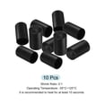 thumbnail image 3 of Uxcell 10 Pcs Embout Rétractable 20mm ID x 40mm L 2:1 Ratio Embout de Tube Rétractable Noir, 3 of 5