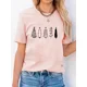 thumbnail image 5 of Camiseta con estampado de Navidad para mujer, camisetas básicas de manga corta a la moda, Año Nuevo, 5 of 5