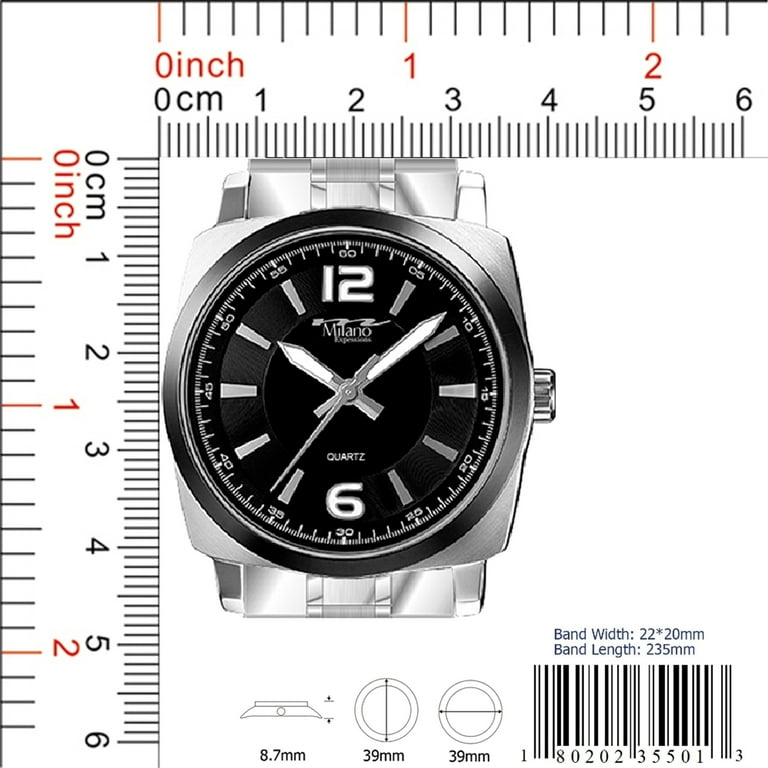 Milano expressions watch quartz movt sale