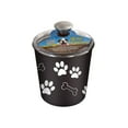 thumbnail image 2 of Loving Bella Treat Canister Dog Food Storage Container, Espresso, 64 oz Capacity, 2 of 2