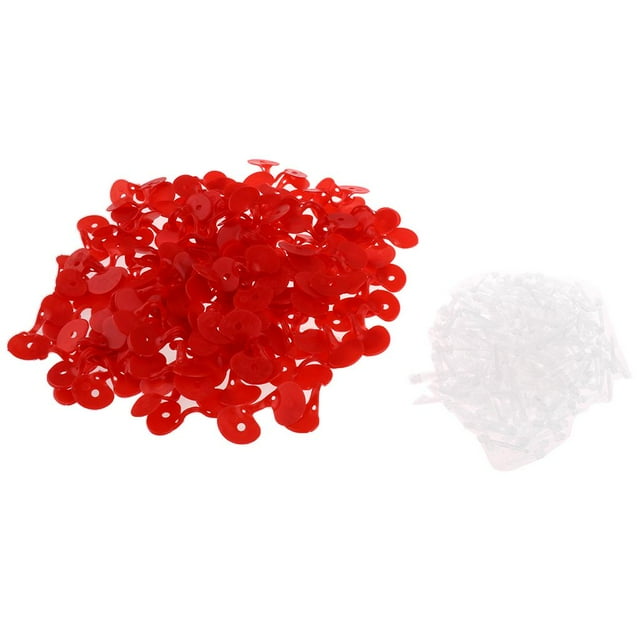 Anteojos de Pollo de plástico Soledad Accesorios de Teléfono Móvil Color rojo 1000 piezas