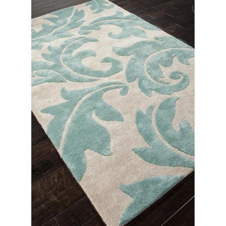Aloha 40 Inches Home Decor - Jaipur Aloha Transitional Wool/Silk Tufted Rug