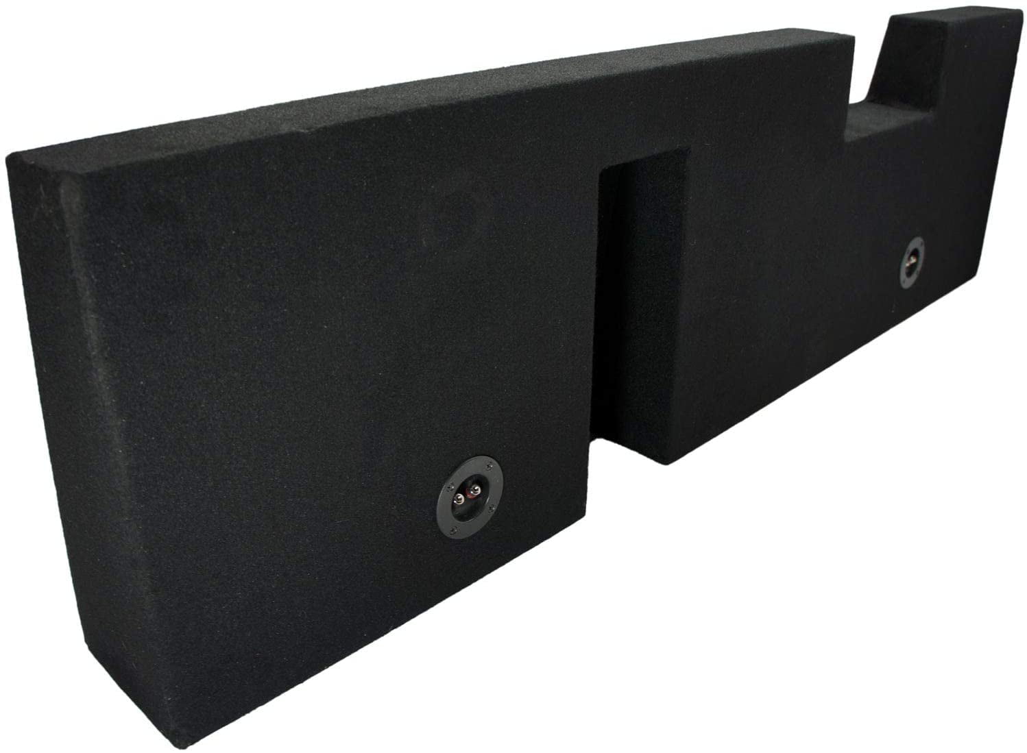PORTED VENTED Subwoofer Sub Box for 2010 Ford F150 Supercrew Crew Cab  2-12" 