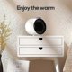 thumbnail image 2 of Portable Electric Heater Mini Home Office Desktop Air Heater Quiet Heater Fan Fast Heat Thermostat Hot Air Heater Fan, 2 of 5