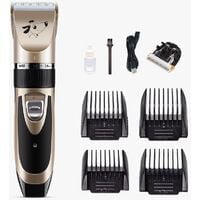 Cortapelos profesionales para perros de pelo largo y grueso, silenciosos, recargables y eléctricos para perros y gatos. Kit de cortapelos para perros.