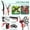 Green, variant on AsterOutdoor 26ft Manual Pole Saw,Tree Trimmers Long Handle Pruner Set, Sharp Steel Blade and Scissors Pole Saw for Trimming Palm, Pear Tree, Fir Tree