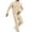 Beige, variant on Blekii Men's Casual Sweatsuit, Solid Color Hoodie And Sweatpants Set, French Terry Jogger Outfit, Cozy Lounge Set for Home, Matching Gym Wear for Men, Relaxed Fit Two-Piece for Everyday, Beige L